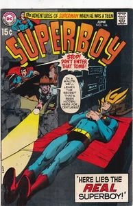 Superboy # 166 - Neal Adams cover F/VF 1970 DC Comics Bronze Age - Picture 1 of 2