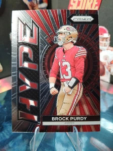 2023 Panini Prizm - Hype Brock Purdy #H-2 Silver Prizm - Picture 1 of 9