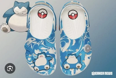 Pokémon Snorelax Iluminar Crocs Clásicos J6 NUEVO Foto 1 de 2