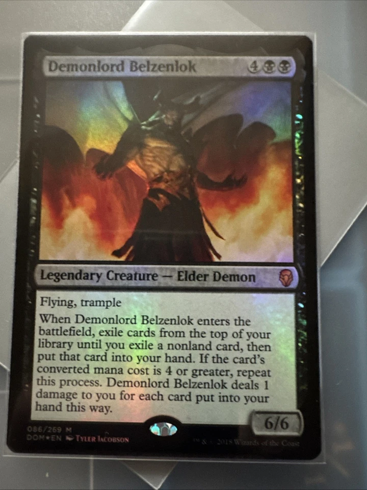 Demonlord Belzenlok Foil Dominaria 86 - Image 1 of 2