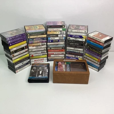 Retro Collection of 66x Cassettes Assorted Genres + Blank Tapes (E4) W#660 - Bild 1 von 4