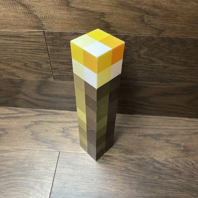 Wall Torch From Minecraft Light Up Torch. As-is - Image 1 of 4