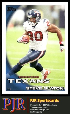 Steve Slaton 2010 Topps #175 Houston Texans - Image 1 of 2