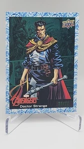2024 Upper Deck Marvel Avengers #14 Doctor Strange Green Foil /99 - Picture 1 of 3