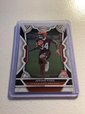 2022 Panini Certified - Rookies Jerome Ford #177 /399 (RC) - Image 1 of 2