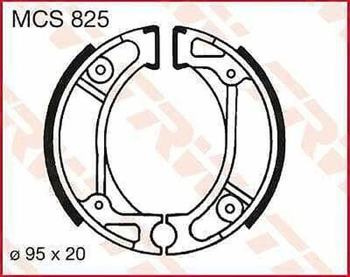 Zapatas de freno Honda CRF 80 F 2004-2007 TRW MCS825 Foto 1 de 1