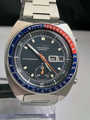 Original Seiko 6139-6002 'AGUA 70m RESISTENTE' 1971/9 - funciona bien Foto 1 de 4