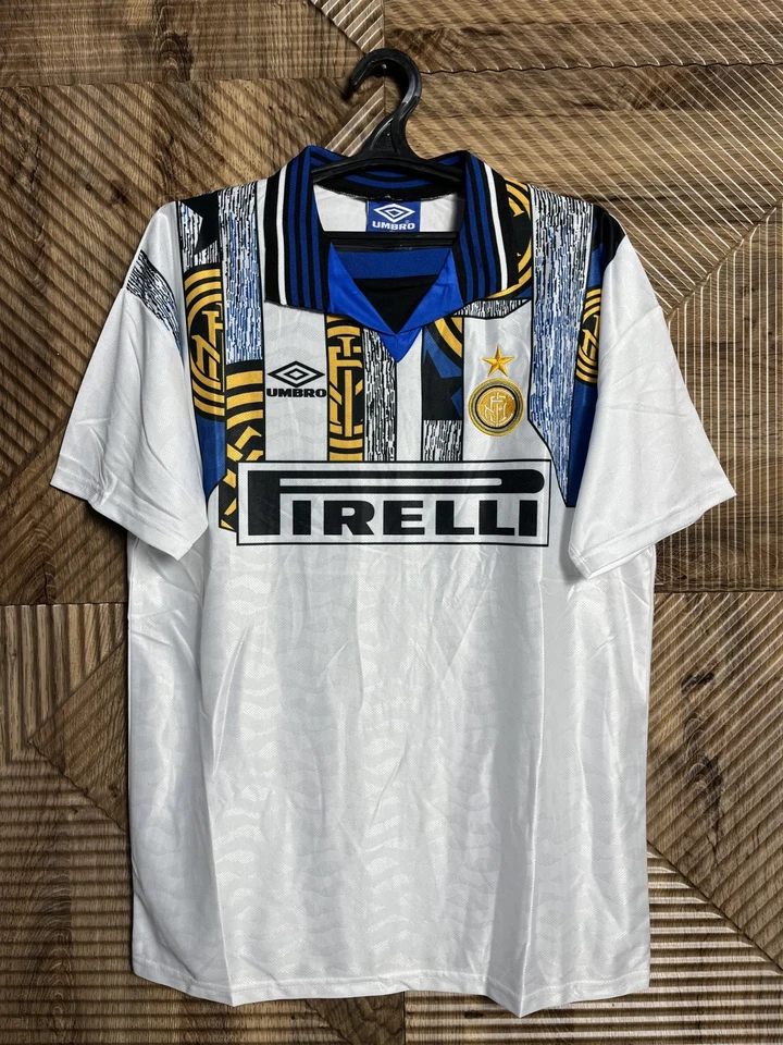 Camiseta Internazionale Inter 1995 1996 tamanho XL terceira camisa futebol - Imagem 1 de 4