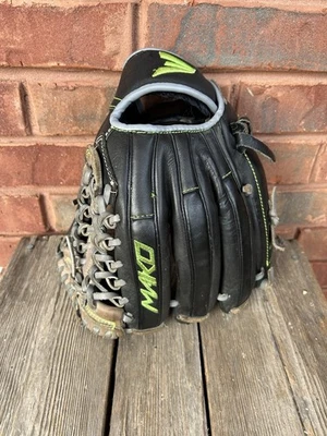 "Guante de béisbol Easton Mako Elite MKEY BKTQ cuero modelo PRO juvenil 11,5"" dirección H" Foto 1 de 4