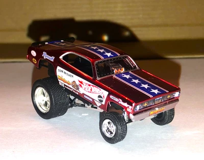 Muscle Machines Custom Tooned Hot Wheels Tom McEwen Chrome Red MONGOOSE Zingers - Image 1 of 4