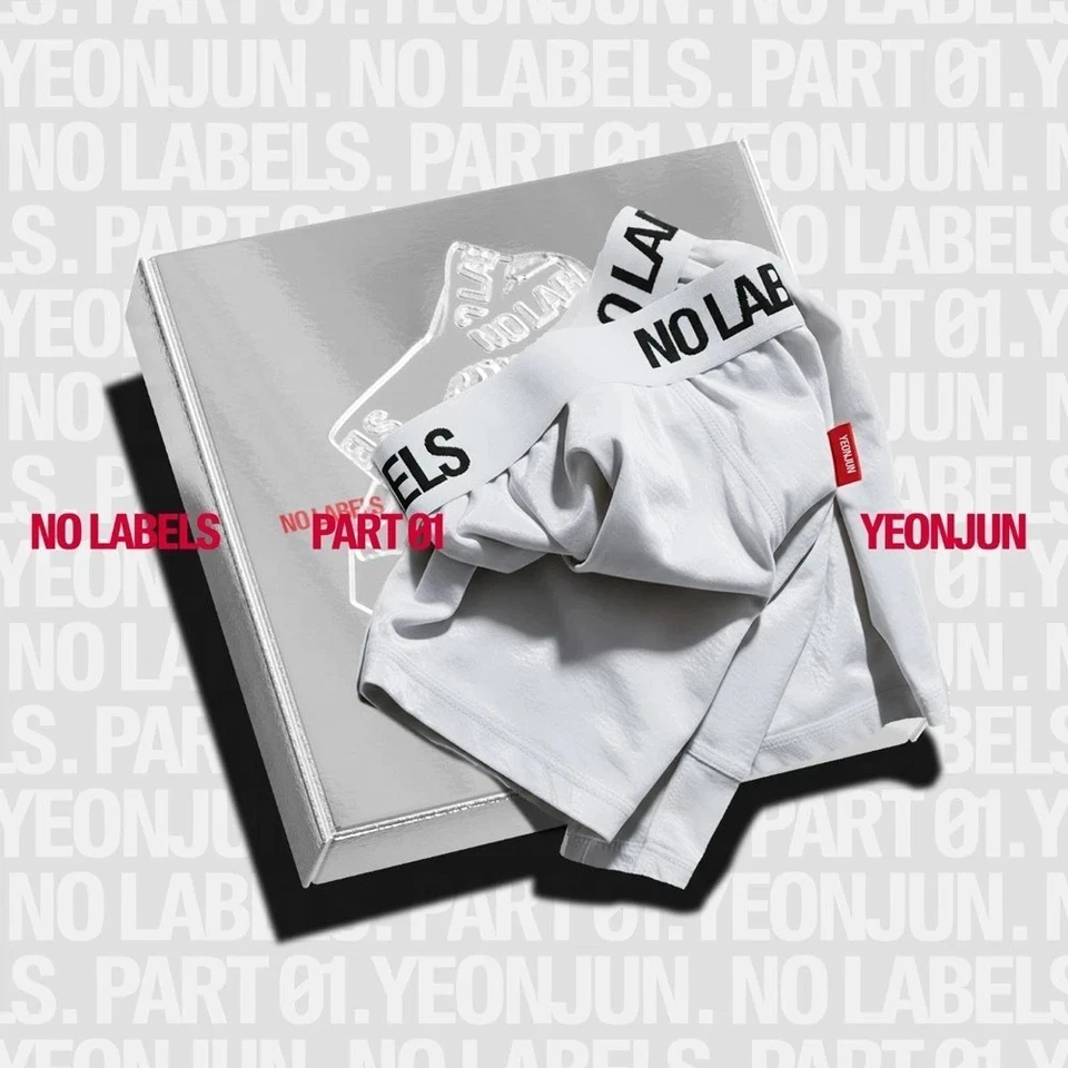 TXT YEONJUN [NO LABELS: PART 01] Album TRUNK SHORTS Ver/CD+Card+Trunk Shorts - Image 1 of 4