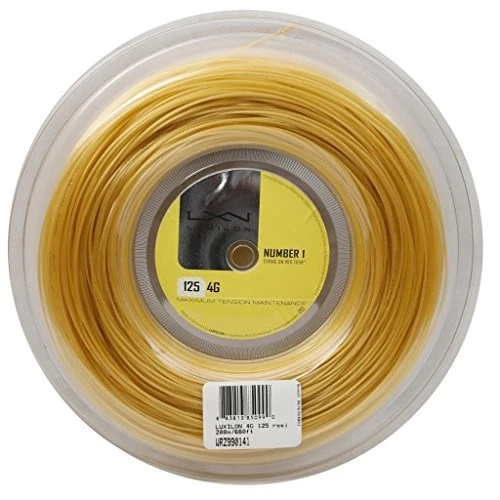 Cuerda de tenis Luxilon Gut Wilson 4G 125 carrete amarillo 200 m WRZ990141 Foto 1 de 1