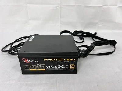 Rosewill Photon 850 Full Modular Power Supply 80 Plus Gold w/ Cables Tested - Image 1 of 4