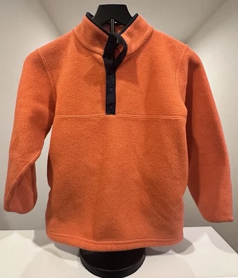 Pullover polar color salmón talla 8 LLBean Kids Foto 1 de 4