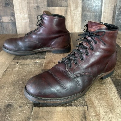 Red Wing 9011 Beckman Lace Up Work Boots Mens 12 D - Image 1 of 4