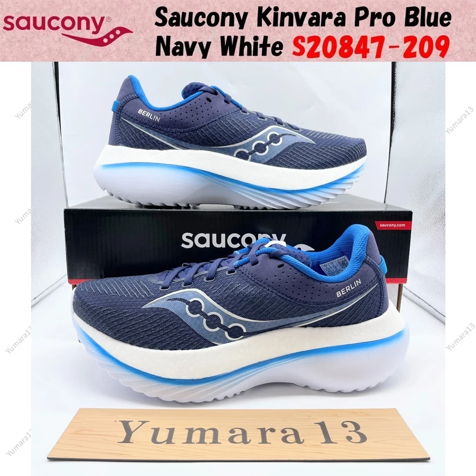 Saucony Kinvara Pro Azul Marino Blanco S20847-209 Hombres Talla - Imagen 1 de 4