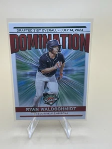Ryan Waldschmidt Arizona 2024 Panini Prospect Edition Insert "Domination" - Bild 1 von 2