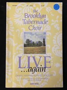LIVE..AGAIN Choral Book/Songbook~Brooklyn Tabernacle Choir~Cymbala~1990 - Picture 1 of 2