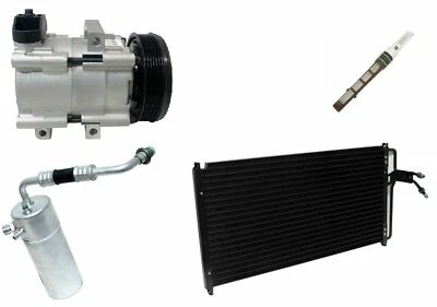 NEW RYC AC Compressor Kit With Condenser AE84A-N Fits Ford F-150 4.2L 1997 1998 - Image 1 of 4