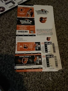 Lot of (93) 2013 BALTIMORE ORIOLES PLAYOFFS TICKET STRIP ALDS/ALCS/World Series - Bild 1 von 1