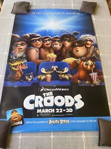 The Croods 40"" by 27"" 2013 poster film su due lati un foglio #88 - Foto 1 di 2
