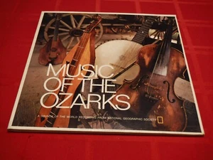 Music Of The Ozarks 1972 LP National Geographic Society 703 Bluegrass Folk - Imagen 1 de 12