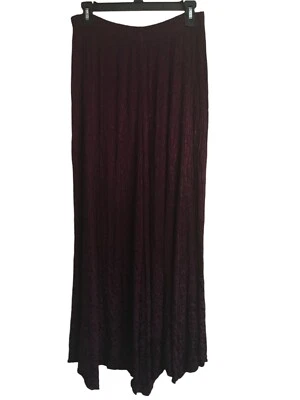 CP Shades Sausalito Skirt Women's Size Medium Maroon Purple Stretch - Image 1 of 4