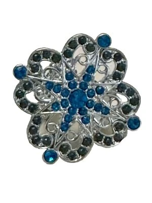 ANILLO DE CÓCTEL GRUESO TALLA ÚNICA elástico tono plata talla única Foto 1 de 4