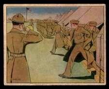 1941 R157 Gum Uncle Sam #1 You'Re In The Army Now VG/EX