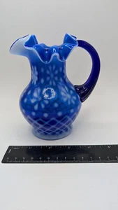 LG Wright / Fenton Cream Pitcher - Picture 1 of 10