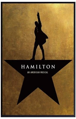 HAMILTON Broadway Musical Window Card (11x17 Reproduction) - Image 1 of 3