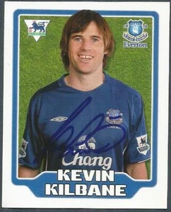 MERLIN F.A. PREMIER LEAGUE 06- #203-EVERTON & REPUBLIC OF IRELAND-KEVIN KILBANE - Picture 1 of 1