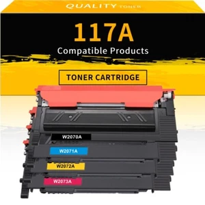 LOT Compatible For HP 117A Toner Color Laser 150a 150nw MFP 179fnw MFP 178nw - Picture 1 of 7