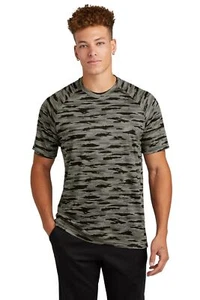 Sport-Tek ST375 Drift Camo Tee Moisture Wicking Performance UPF-30 T-Shirt - Picture 1 of 7