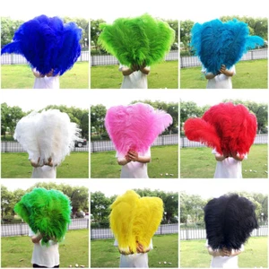 Centro de mesa 15 colores 5 piezas plumas de avestruz 22-24 pulgadas/55-60 cm hágalo usted mismo plumas de boda - Imagen 1 de 29