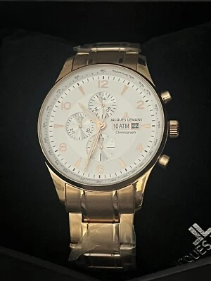 Reloj Jacques Lemans 1-1844M Con Caja Original y Garantía Cronógrafo Foto 1 de 4