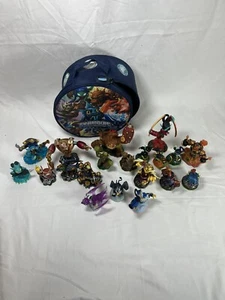 SKYLANDERS LOT 20 COUNT ALL SIZES WITH CARRYING CASE SPYROS Adventure Original - Picture 1 of 24