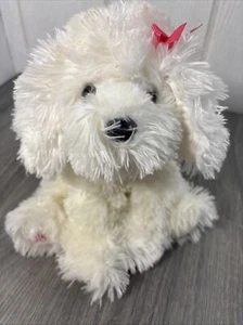 2004 VTG Victoria Secret Limited Edition Molly 12" White Plush Puppy Dog - Picture 1 of 12