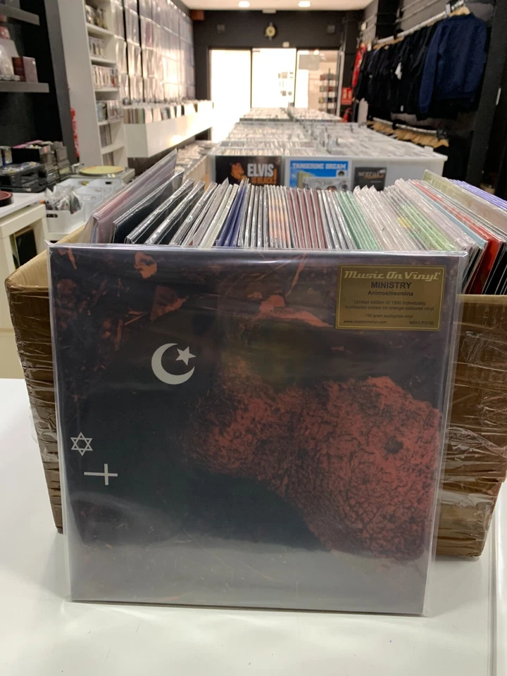 Ministry 2LP Animositisomina Orange Colour Vinyl - Image 1 of 1