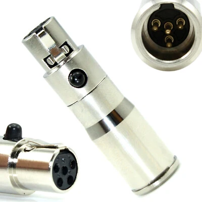 YPA MA405 Adapter Convert SHURE Headset&Lapel Mic To Lectrosonics TA4M TO TA5F - Image 1 of 4