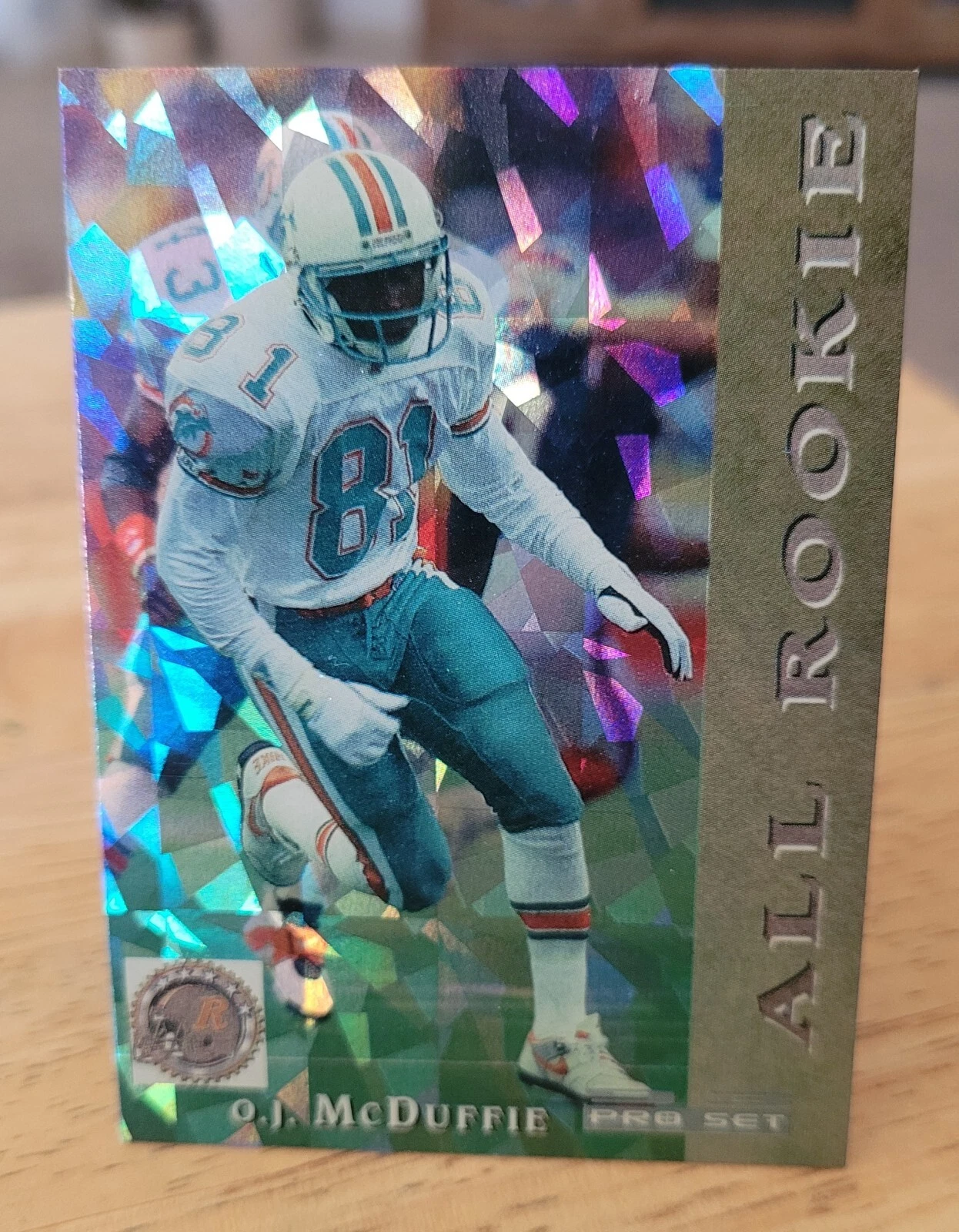 1993 Pro Set O.J. McDuffie Rookie Miami Dolphins #5