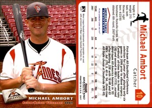 Michael Ambort 2007 Grandstand Salem-Keizer Volcanoes #NNO Card *AutographDen
