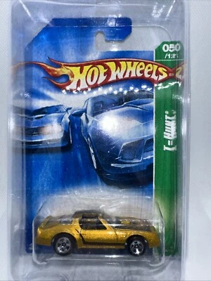 2008 Hot Wheels ОХОТА ЗА СОКРОВИЩАМИ #5/12 HOT BIRD золотой Pontiac Trans Am протектор - Изображение 1 из 4