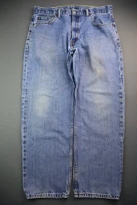 Pantalones de mezclilla para hombre Levi's 550 2013 calce relajado lavado ligero talla 36x30 (medida 35x28) - Imagen 1 de 10