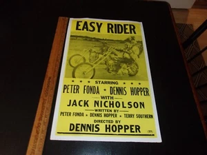 Easy Rider Poster 14"x 22" Dennis Hopper Peter Fonda Jack Nicholoson ( 77 ) - Picture 1 of 2