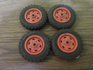 vintage wyandotte truck set of 4 tires for parts - Picture 1 of 13