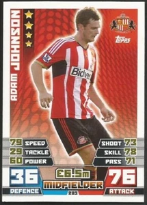 TOPPS MATCH ATTAX 2014-15- #283-SUNDERLAND-ADAM JOHNSON - Picture 1 of 1