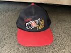 Vtg 90s Black Red Coca Cola Always Feels Right Hat Coke SnapBack Cap Embroidered