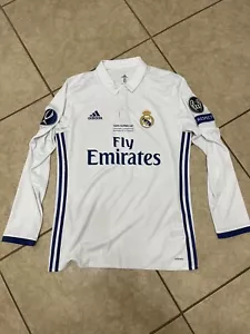 Real Madrid Spain Ronaldo 8 UEFA Super Cup Shirt Player Issue Adizero Jersey - Picture 1 of 13