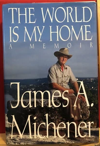 The World Is My Home by James A. Michener HB Book Memoir - Picture 1 of 1